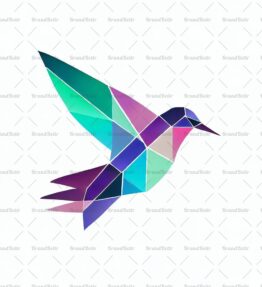 Geometrischer Kolibri